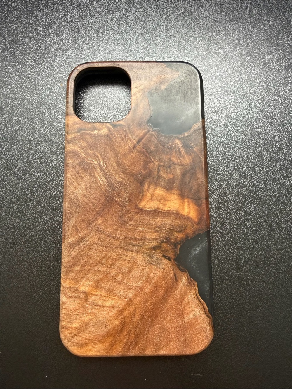 NWOT Carved Traveler iPhone 13/14 Live Edge Phone Cases Real Wood Burl MagSafe